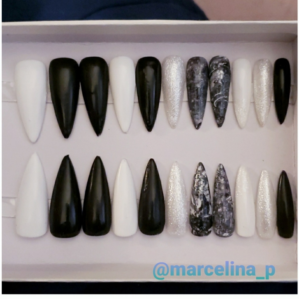 🔥🛍🎊🆕Handcrafted Gel Press On Nails